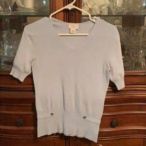 Loft top size xs light blue